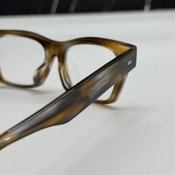 NEW CELINE CL50011F 055 HAVANA SQUARE UNISEX CELINE EYEGLASSES - Picture 7 of 12